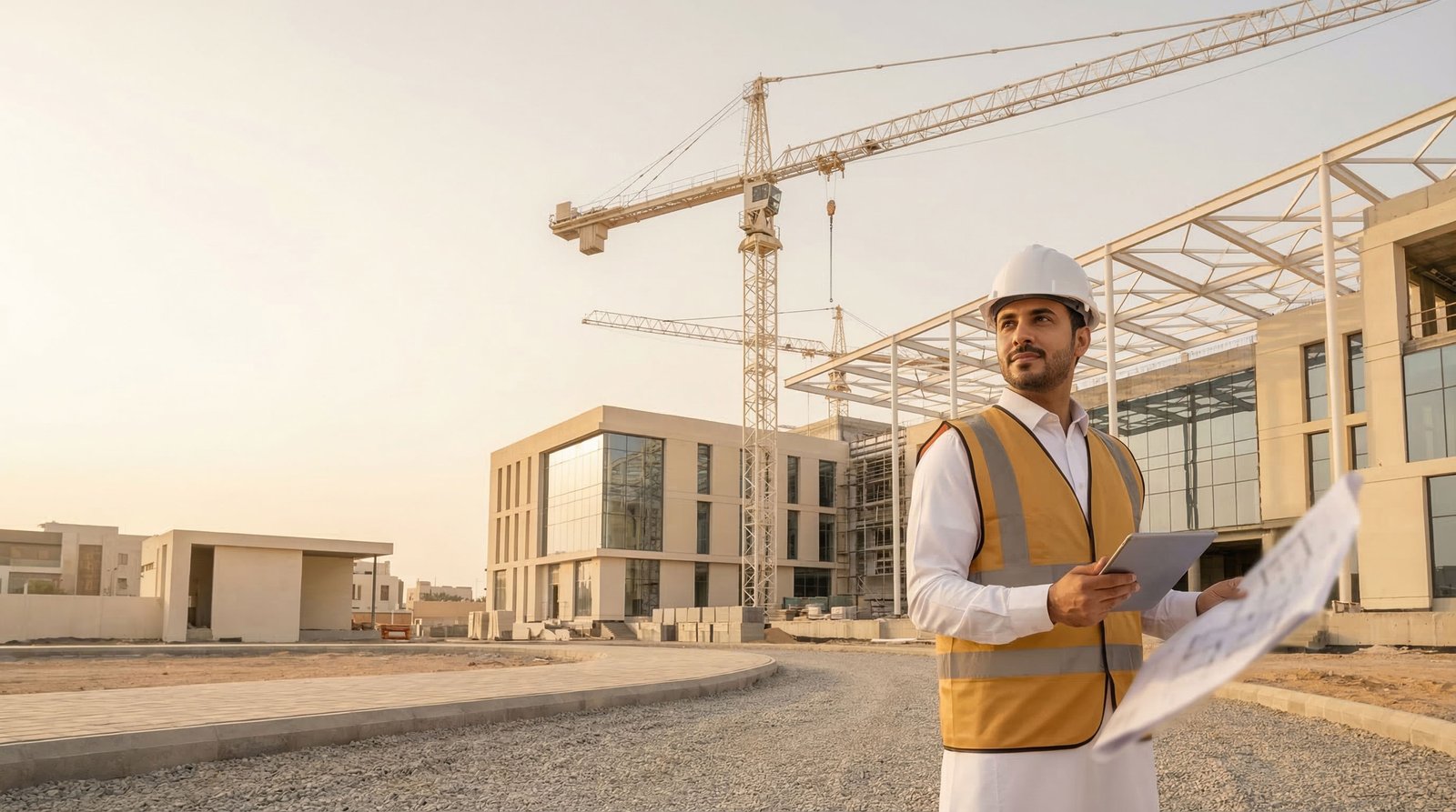 مشروع إنشائي تابع لشركة أثر أجود للمقاولات